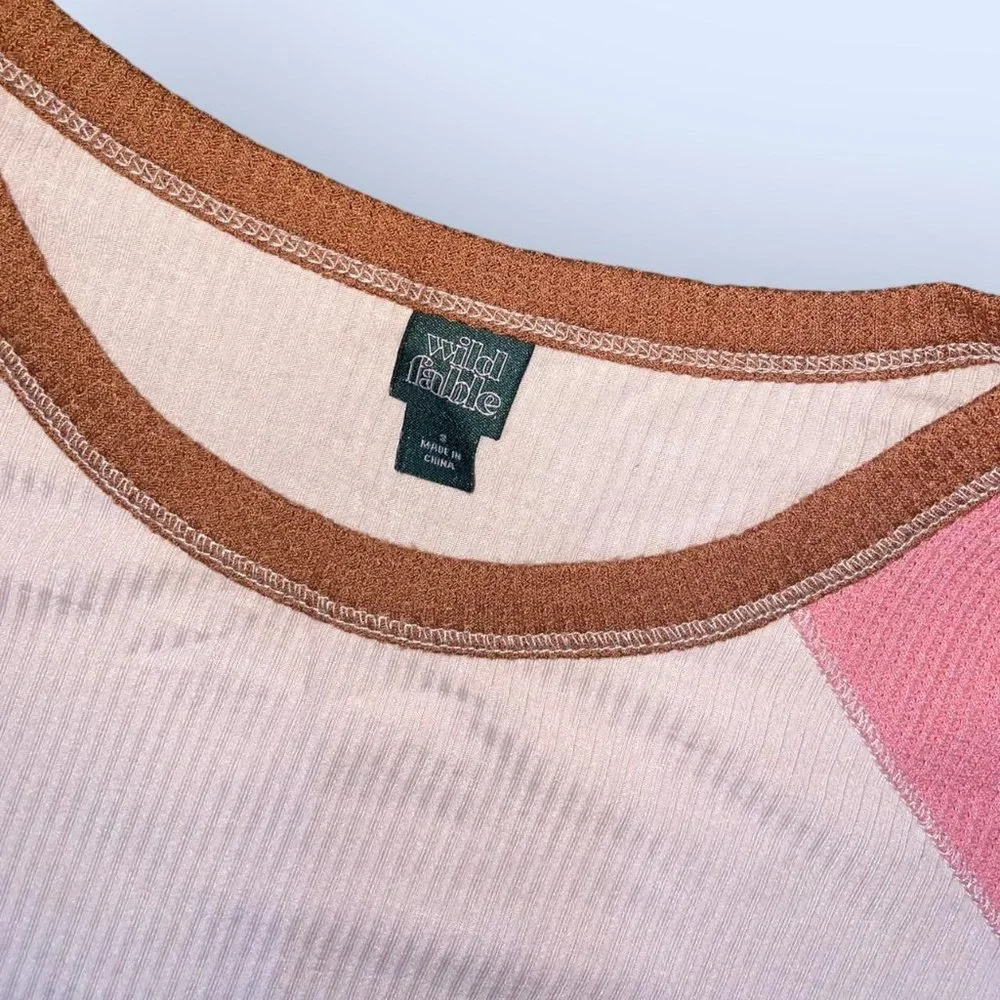 Wild Fable Ribbed Baby Tee - Picture 2 of 4